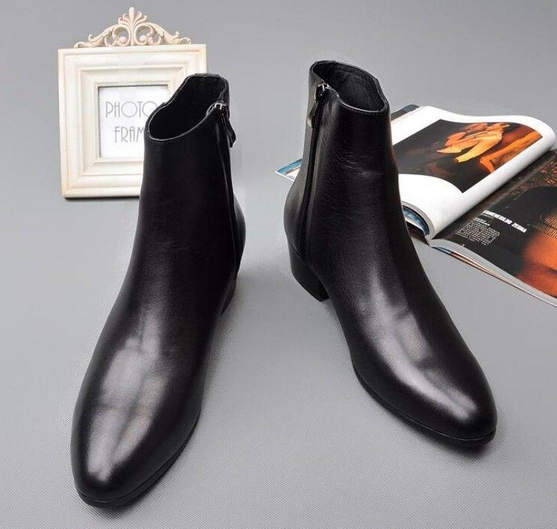 mens chelsea boots cuban heel